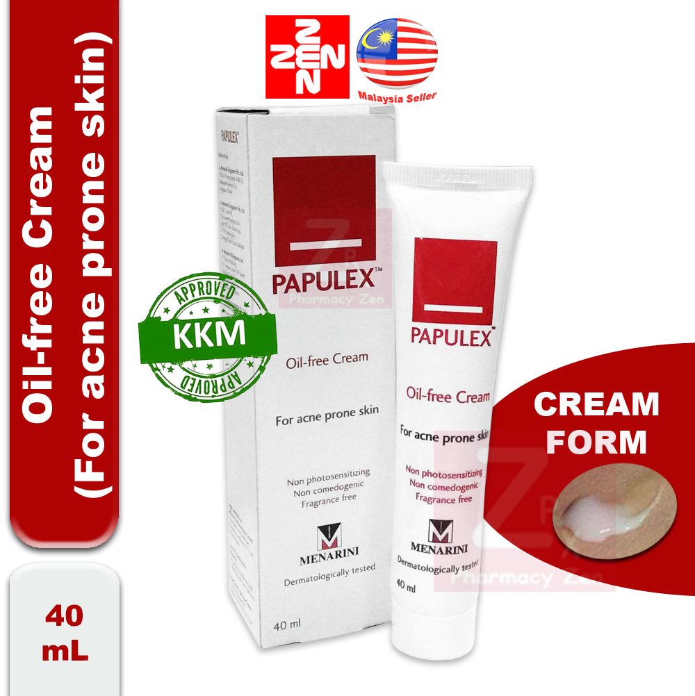 Zen Pharmacy Papulex Oil Free Cream 40mL