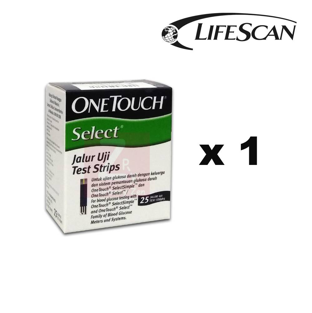 One Touch Select Simple Test Strip 25S