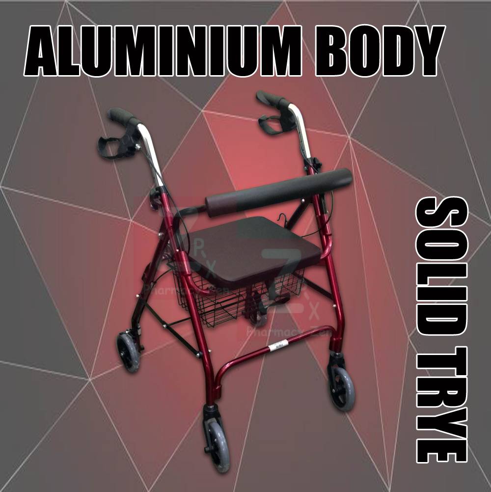 Zen Pharmacy Rollator Adult Walker