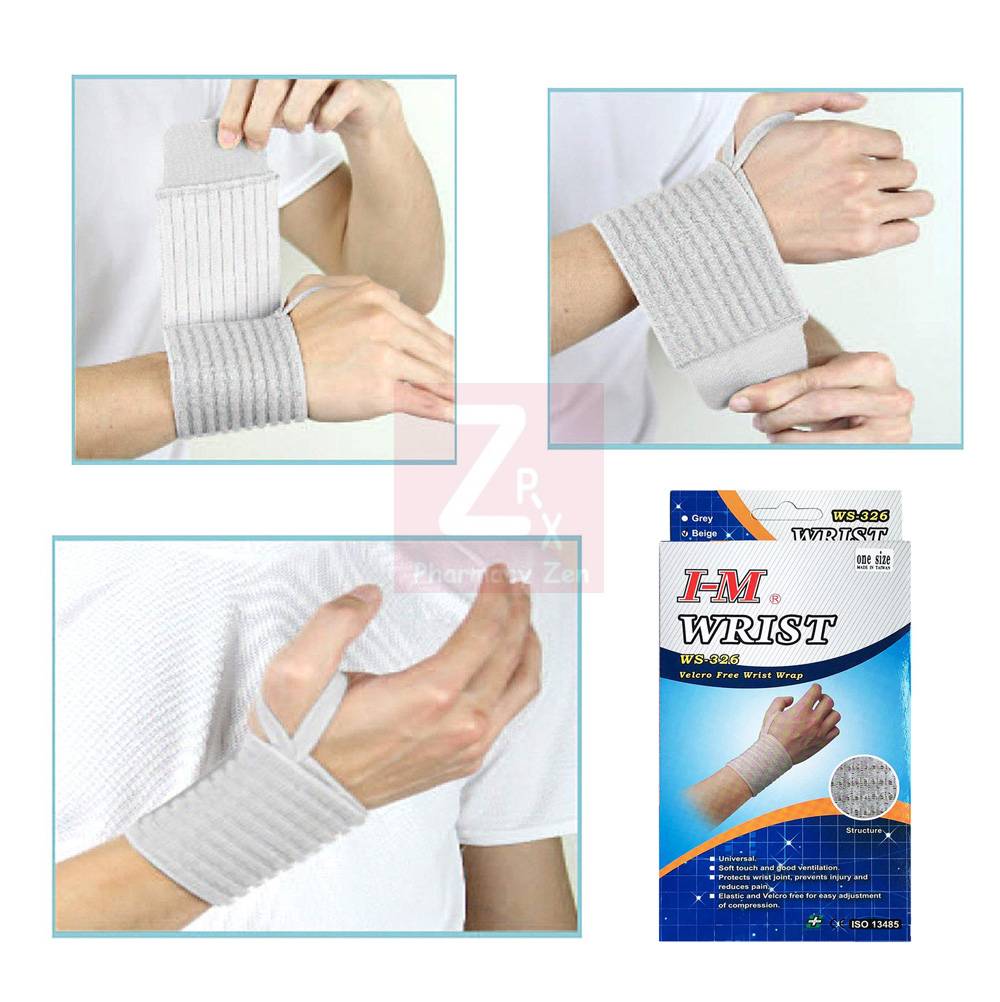Zen Pharmacy IM Velcro Free Wrist Wrap