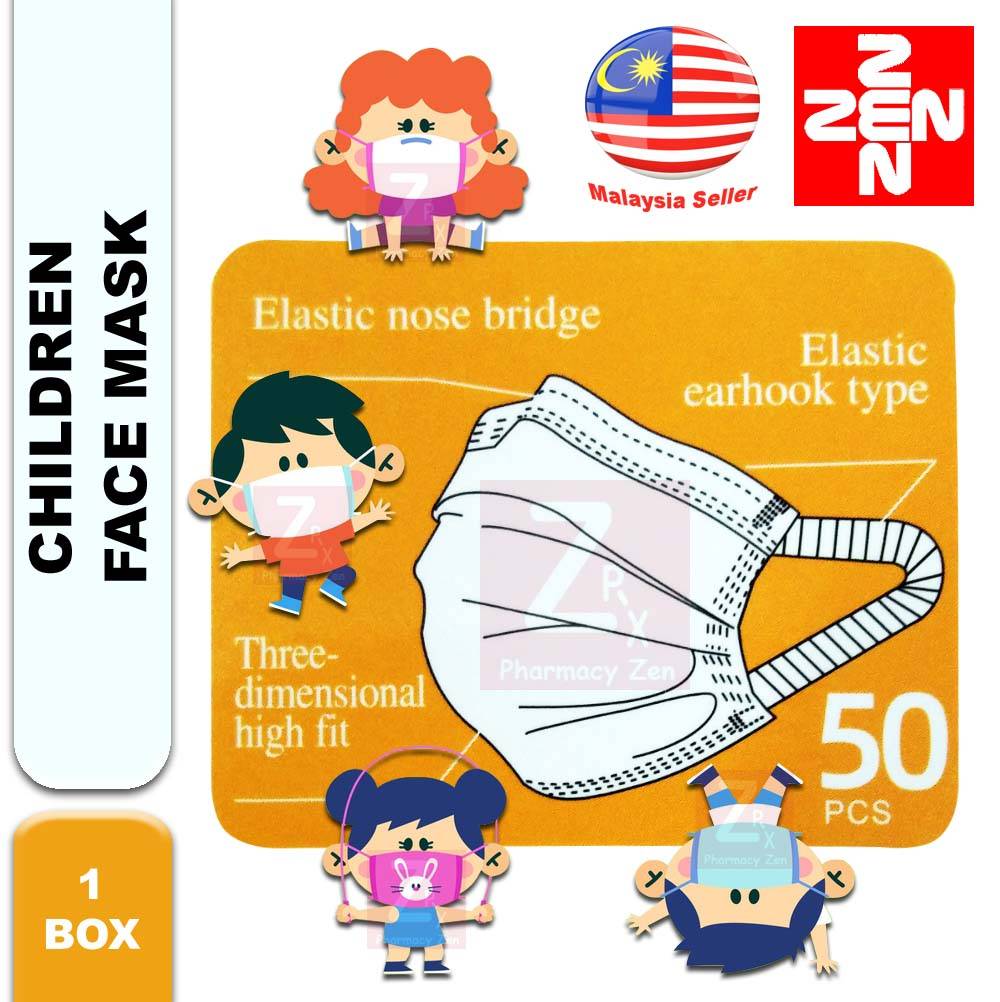Zen Pharmacy Children Face Mask 50pieces per box