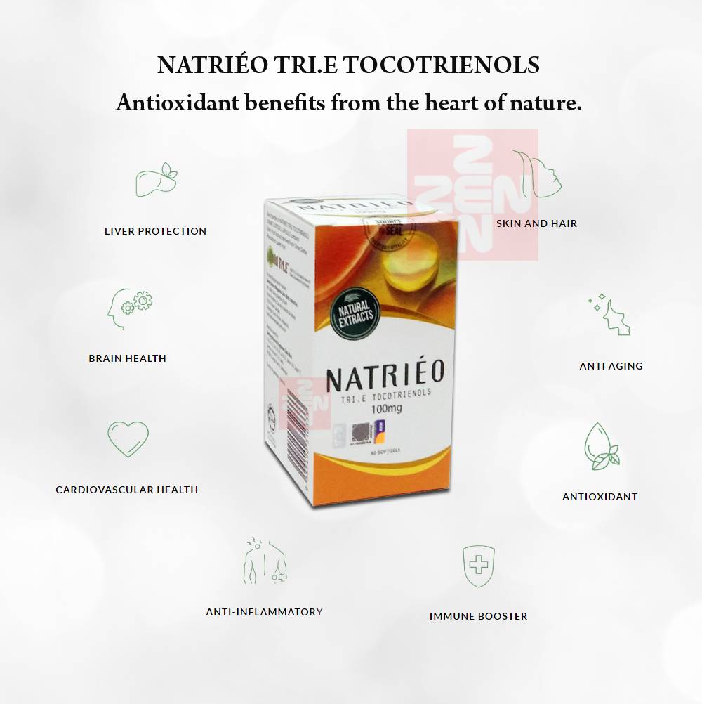 Zen Pharmacy Natrieo Tri.E (Vitamin E) Tocotrienols