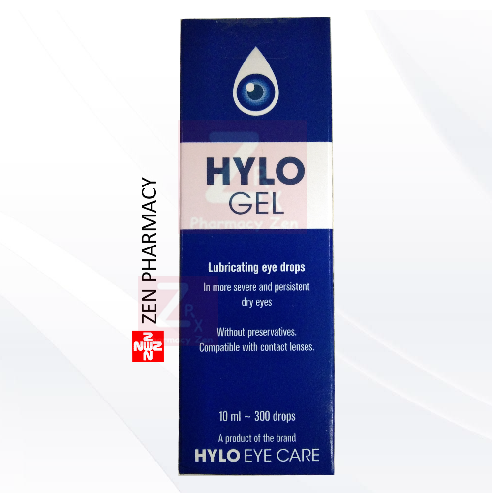 Zen Pharmacy HyloGel Lubricating Eyedrops 10ml