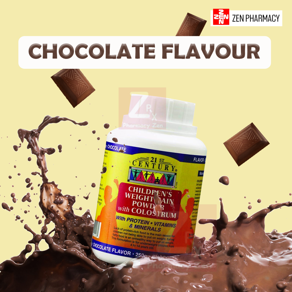 Zen Pharmacy 21st Century Children Weight Gain Powder 250g(chocolate)