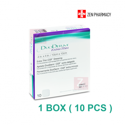 DUODERM EXTRA THIN 10枚 Duoderm Extra Thin Dressing 10cm X 10cm X 10 - Chemist Direct