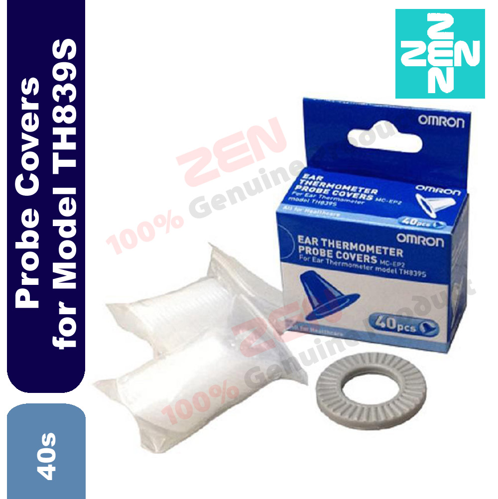 Omron Ear Thermometer Probe Covers 40s for Model TH839S