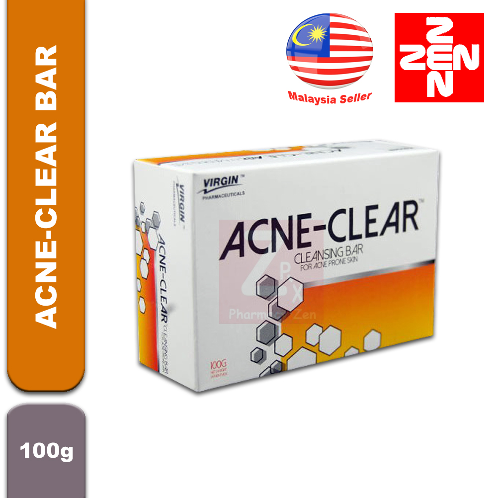 VIRGIN ACNECLEAR CLEANSING BAR 100G