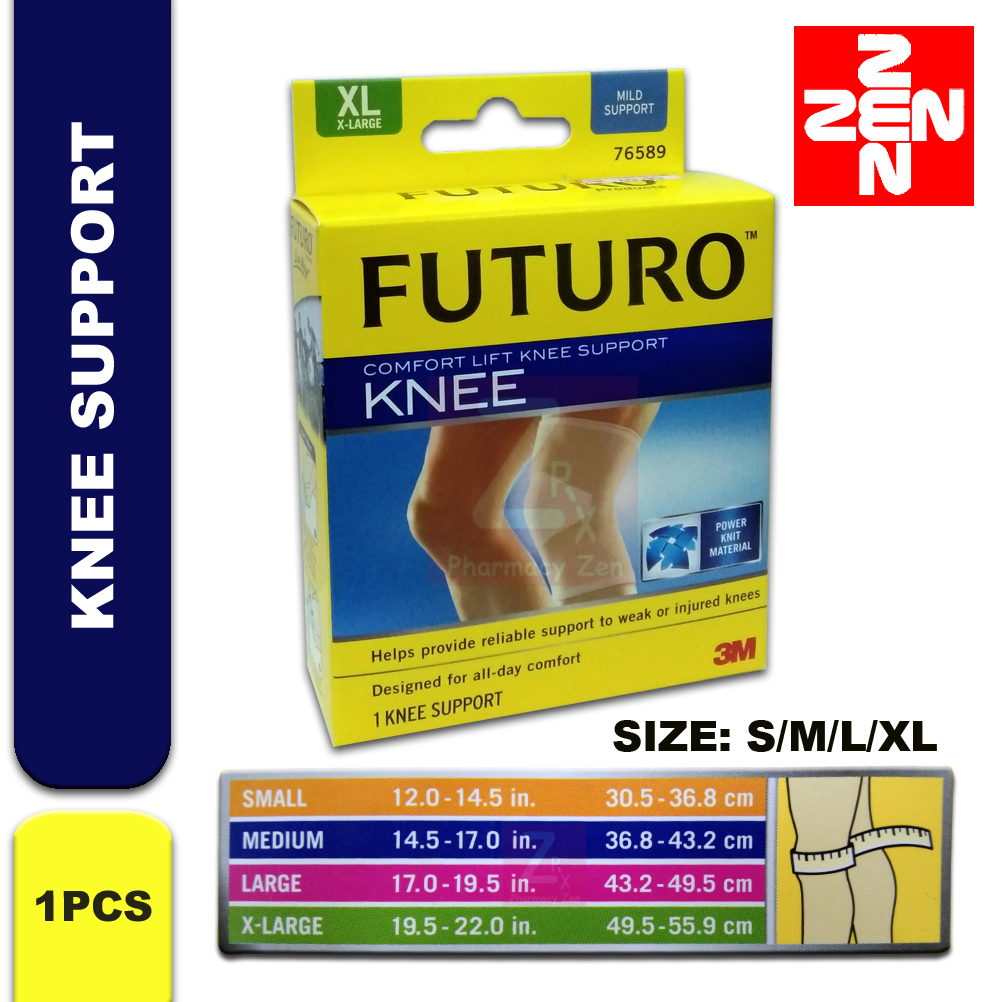 FUTURO COMFORT LIFT KNEE SUPPORT SIZE S/XL