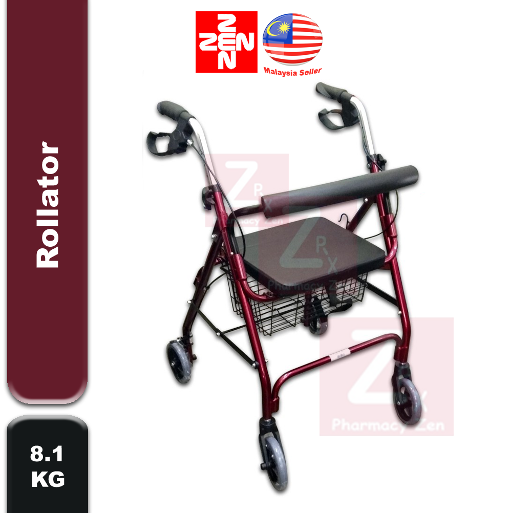 Zen Pharmacy Rollator Adult Walker