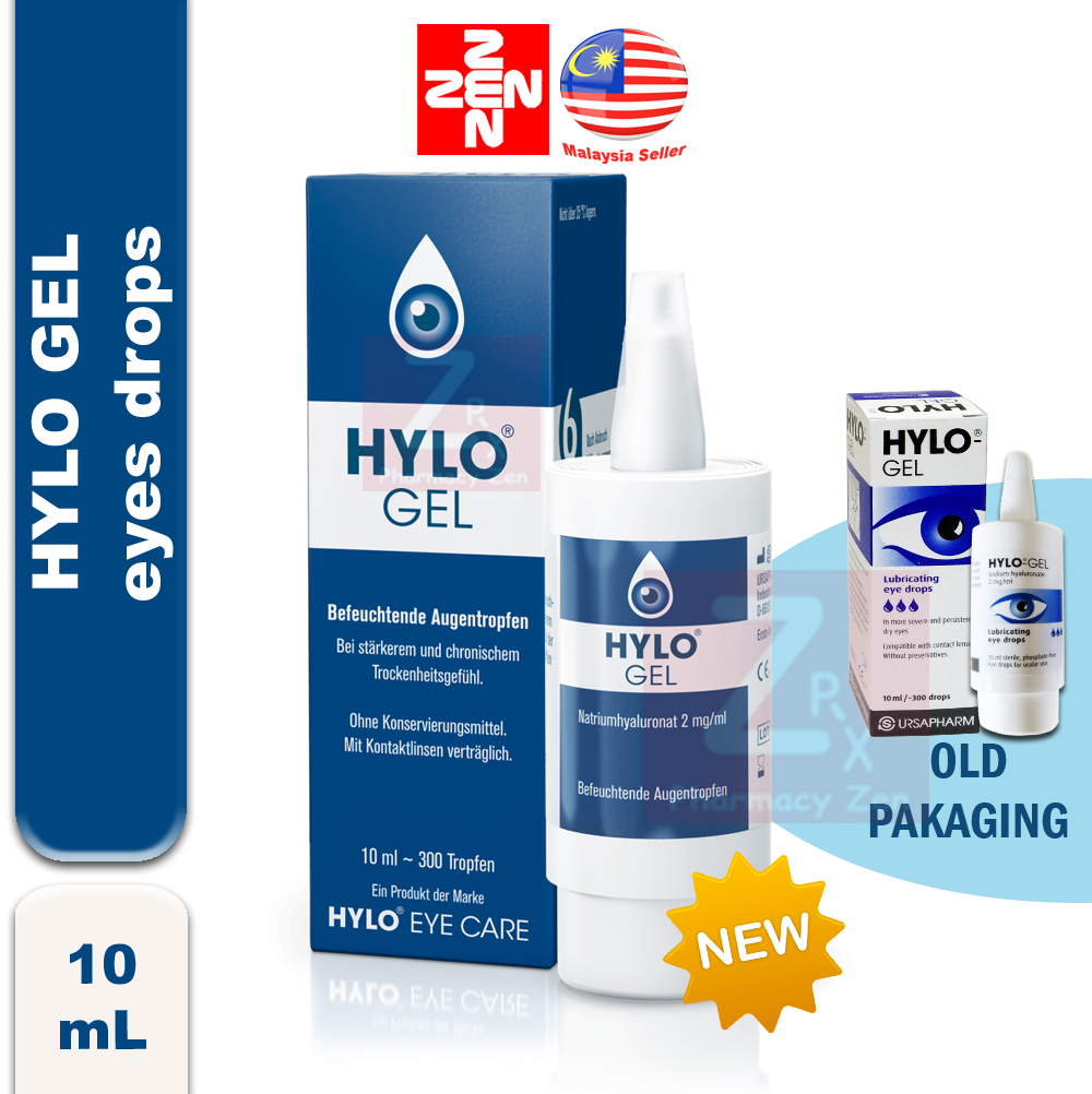 Zen Pharmacy HyloGel Lubricating Eyedrops 10ml