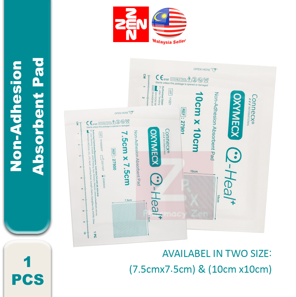 Zen Pharmacy Connecx Oxymecx Sterile NonAdhesive Dressing, Absorbent