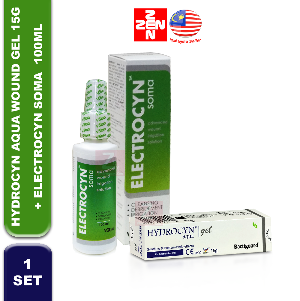 Hydrosyn Zen Pharmacy | Hydrocyn Aqua Wound Gel 15g + Electrocyn Wound Care ...